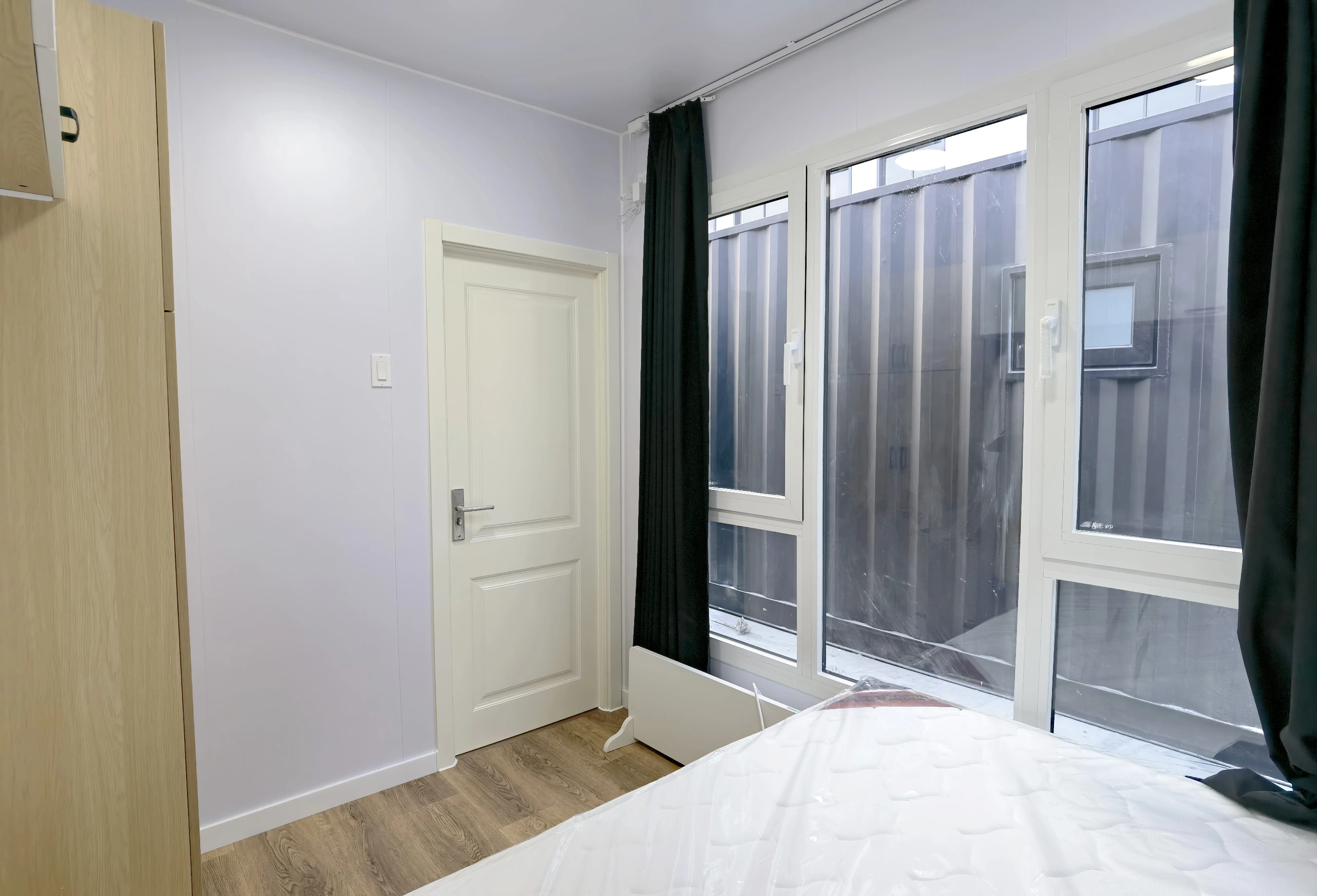 Private bedroom in 40ft Premium tiny house